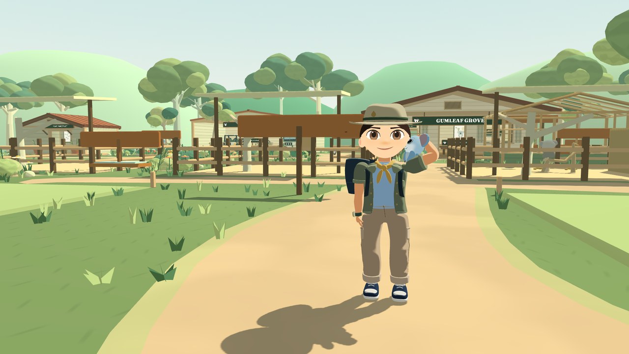 Meet your ranger and Leia in the woodland world of Gumleaf Grove